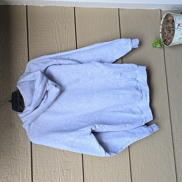 Vintage Authentic - Disneyland - Gray Fuzzy Hooded Sweatshirt - Size L - Picture 5 of 5